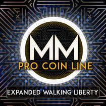 EXPANDED WALKING LIBERTY HALF SHELL - PRO COIN LINE